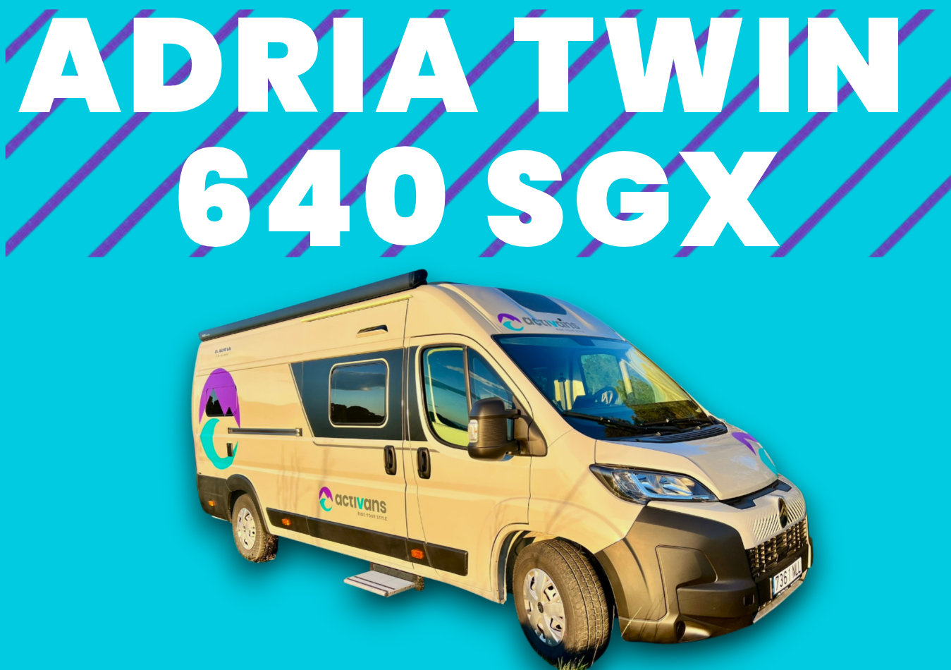Adria Twin 640 SGX, camper per a 4 persones de lloguer de cap de setmana a Girona, Catalunya