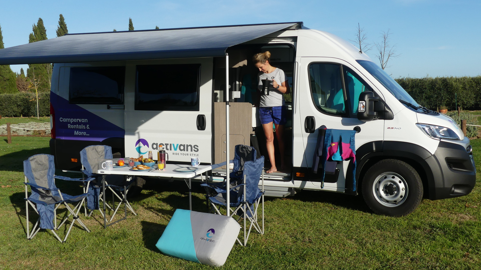 RV Hire in Spain with Activans Fiat Ducato