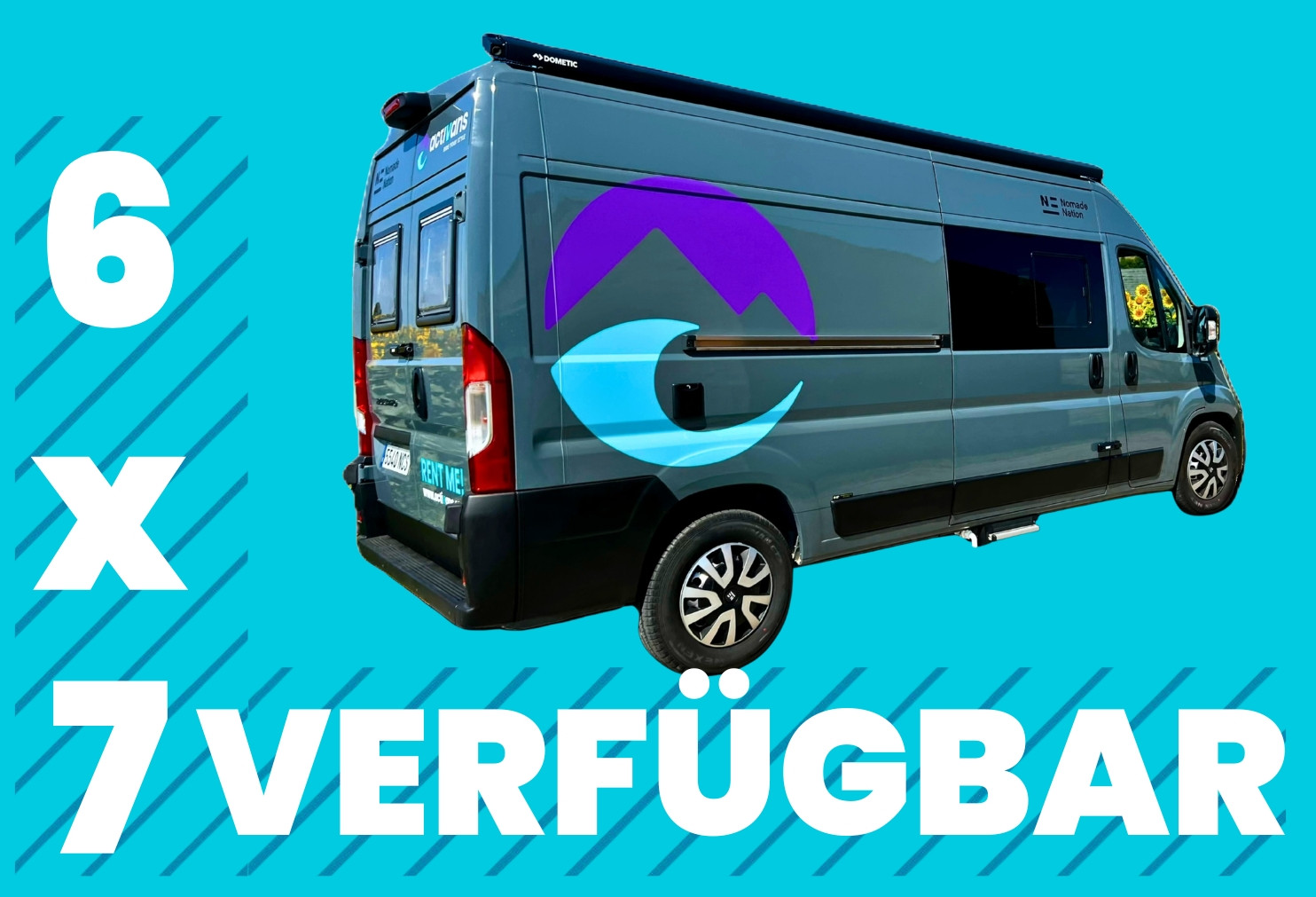 6x7 Wohnmobil-Mietangebot Nomade Nation Neo in Spanien | Activans 6x7 Wohnmobil-Mietangebot für den Nomade Nation Neo in Spanien mit Activans
