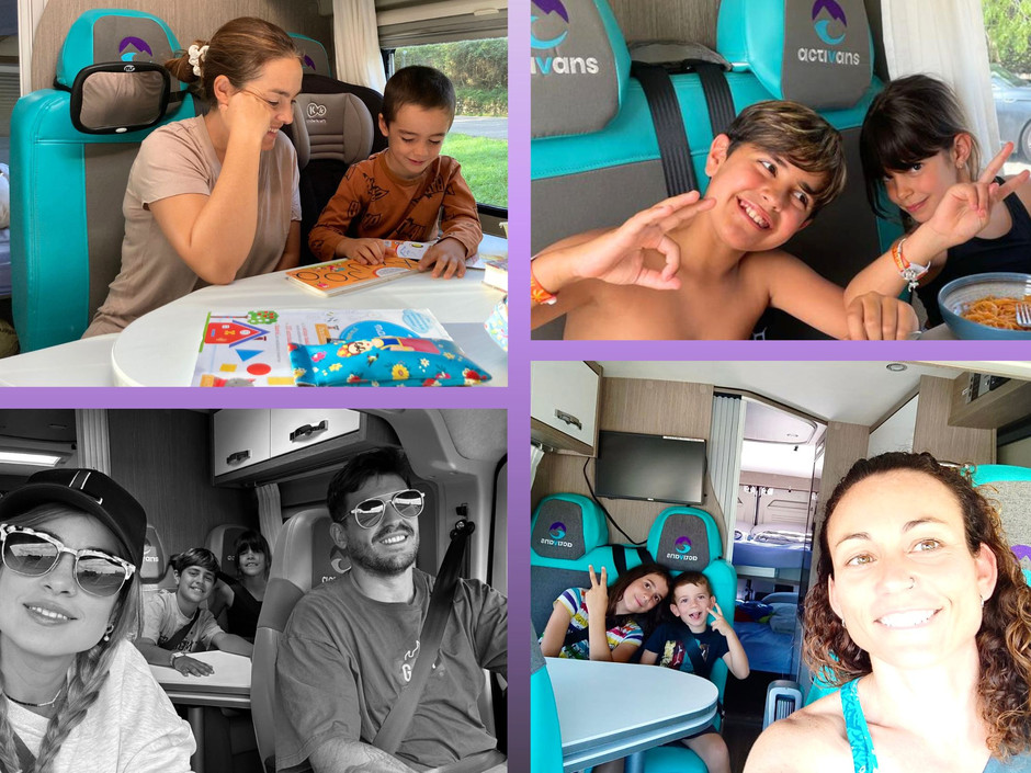 Vacances en camping-car avec des enfants en Espagne avec Activans