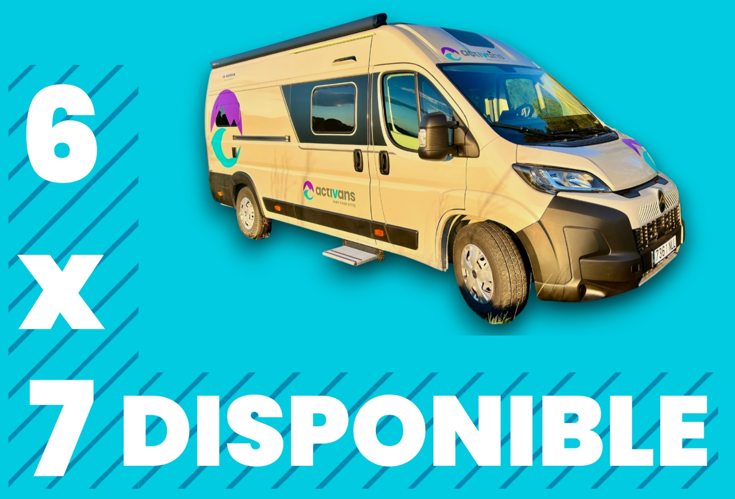 Oferta 6x7 de Lloguer d’Autocaravana Adria Twin 640 SGX a Girona | Activans Oferta 6x7 per llogar l’autocaravana Adria Twin 640 SGX a Girona amb Activans