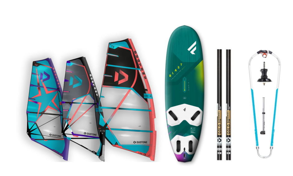 Lloguer de material de windsurf amb Activans Pack Premium +