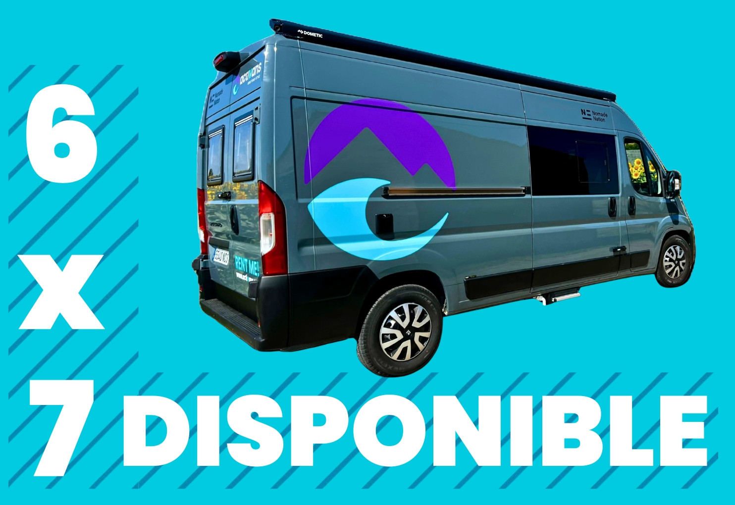 Oferta 6x7 Alquiler Autocaravana Nomade Nation Neo en España | Activans Oferta 6x7 para alquilar la autocaravana Nomade Nation Neo en España con Activans