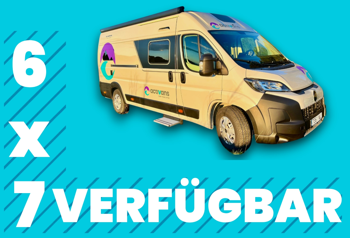 6x7 Wohnmobil-Mietangebot Adria Twin 640 SGX in Spanien | Activans 6x7 Wohnmobil-Mietangebot für den Adria Twin 640 SGX in Spanien mit Activans