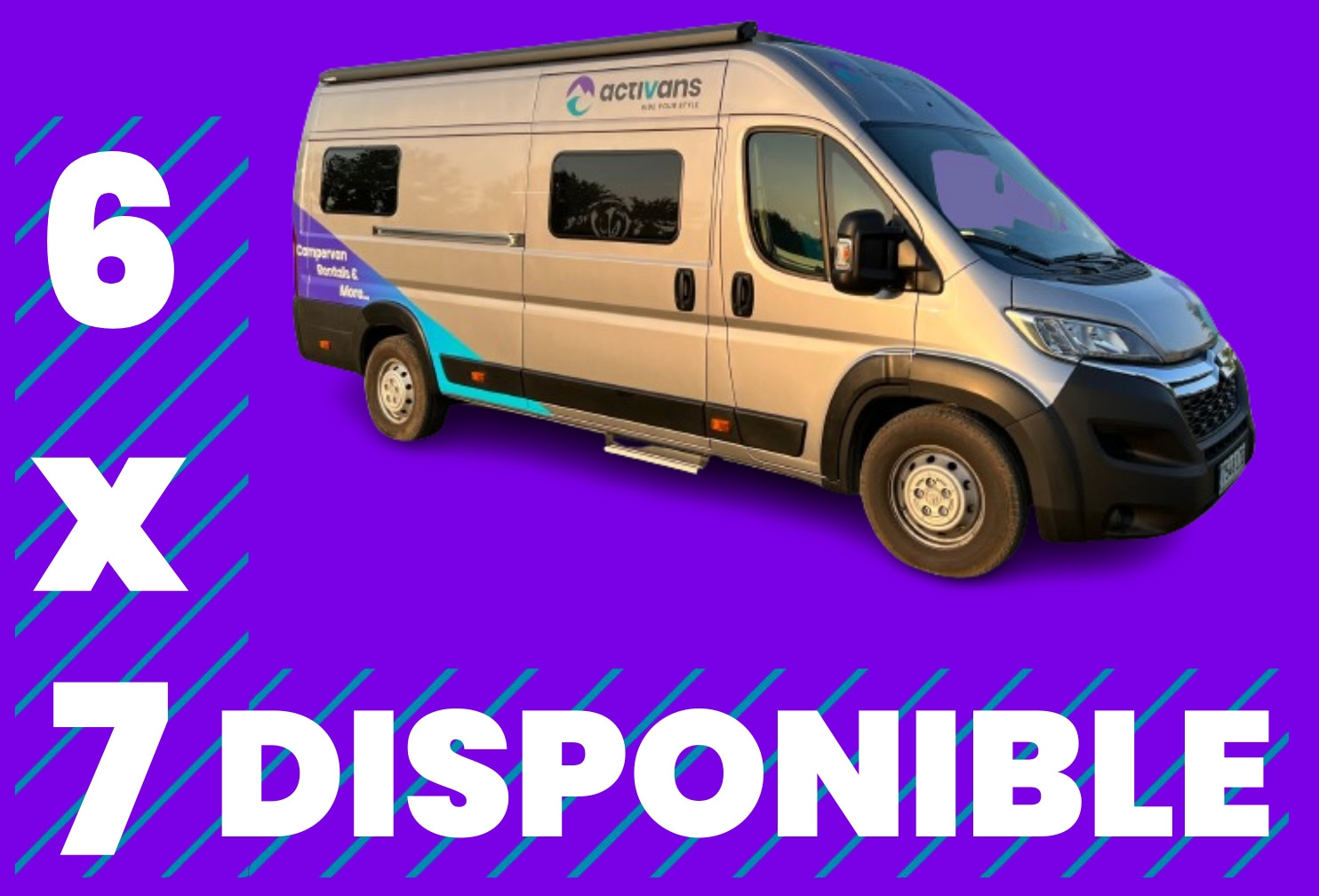 Oferta 6x7 de Lloguer d’Autocaravana Pössl Road Cruiser Evolution a Girona | Activans Oferta 6x7 per llogar l’autocaravana Pössl Road Cruiser Evolution a Girona amb Activans