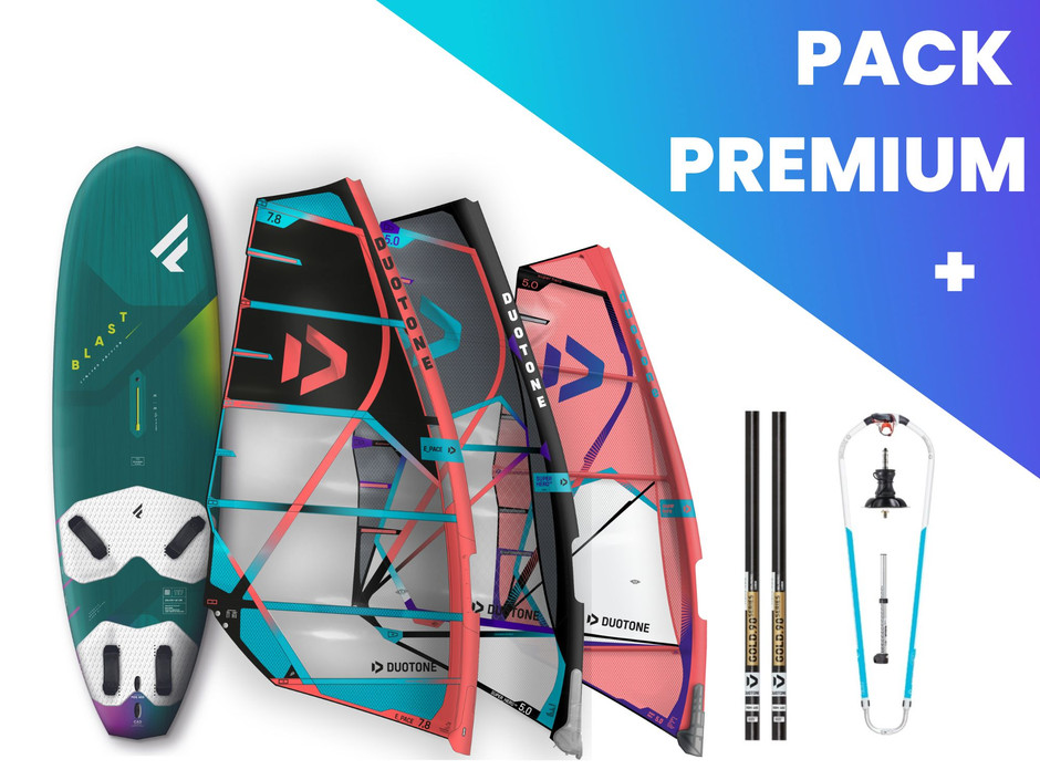 Lloguer de material de windsurf amb Activans Pack Premium +