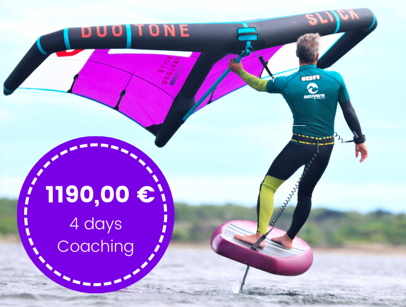 Wingfoil Coaching Camps in Spain with Activans